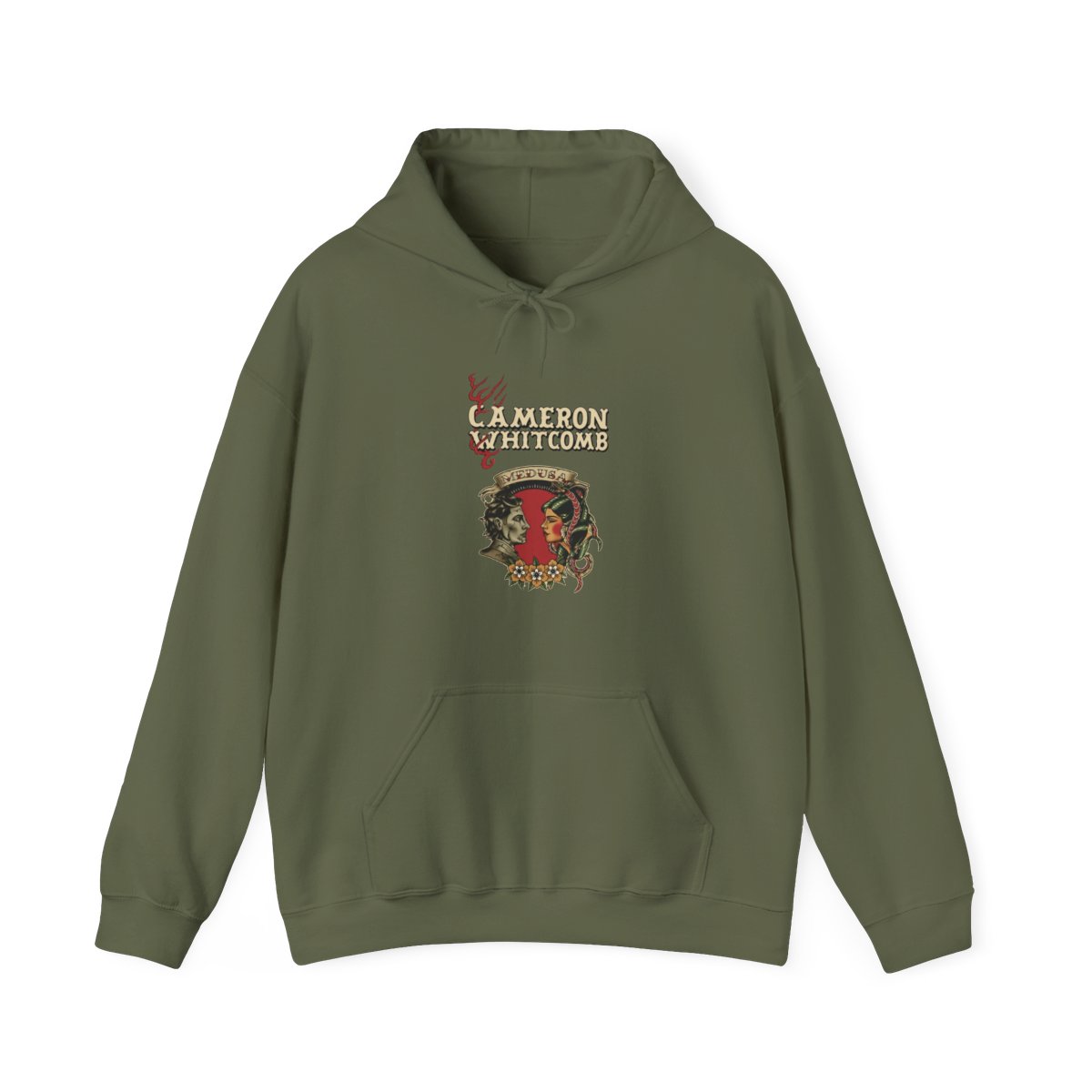 Cameron Whitcomb Medusa 2 sided shirt, hoodie, Hoodie & apparel - alternate angle 4, merchandise